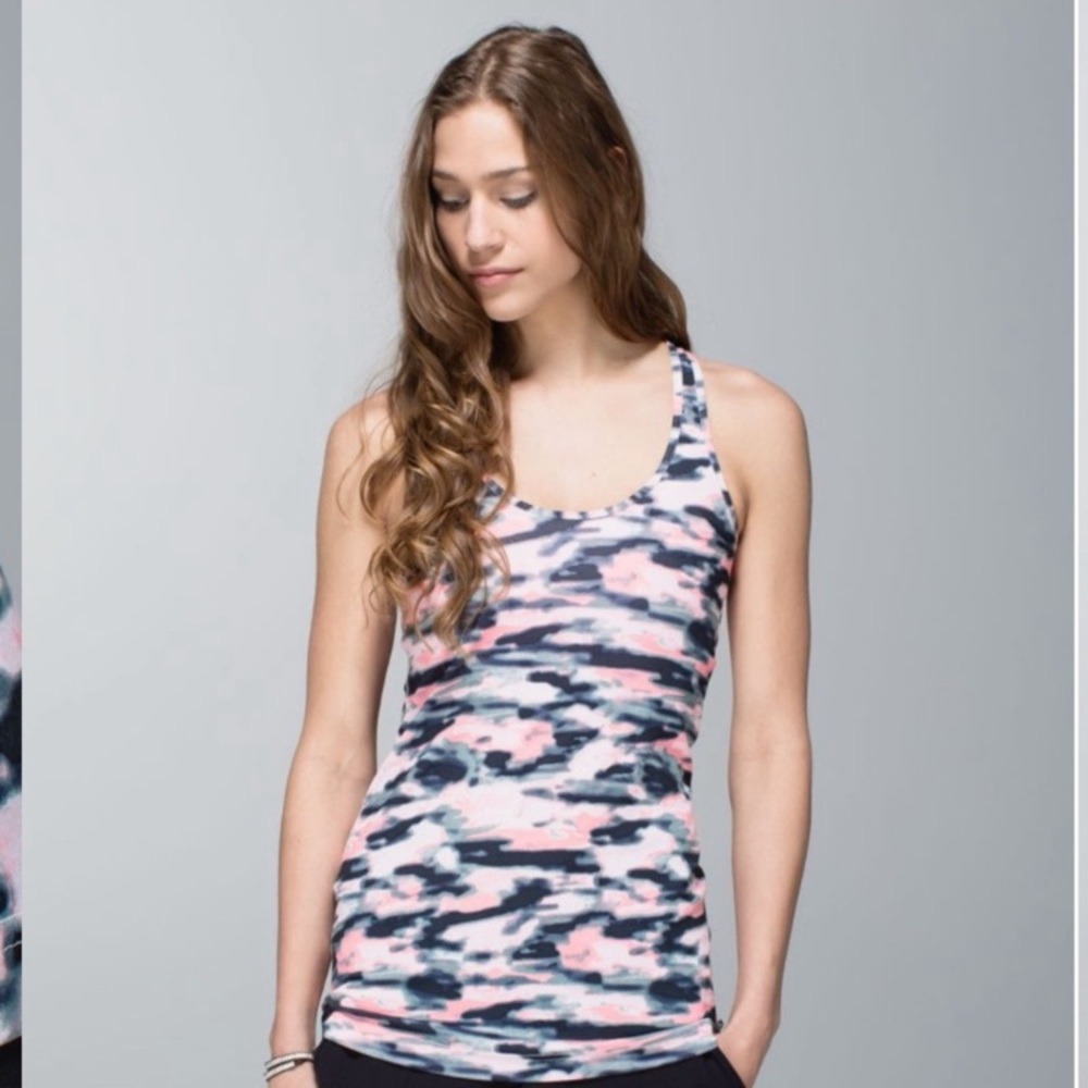 Lululemon Wamo Camo Tank Top